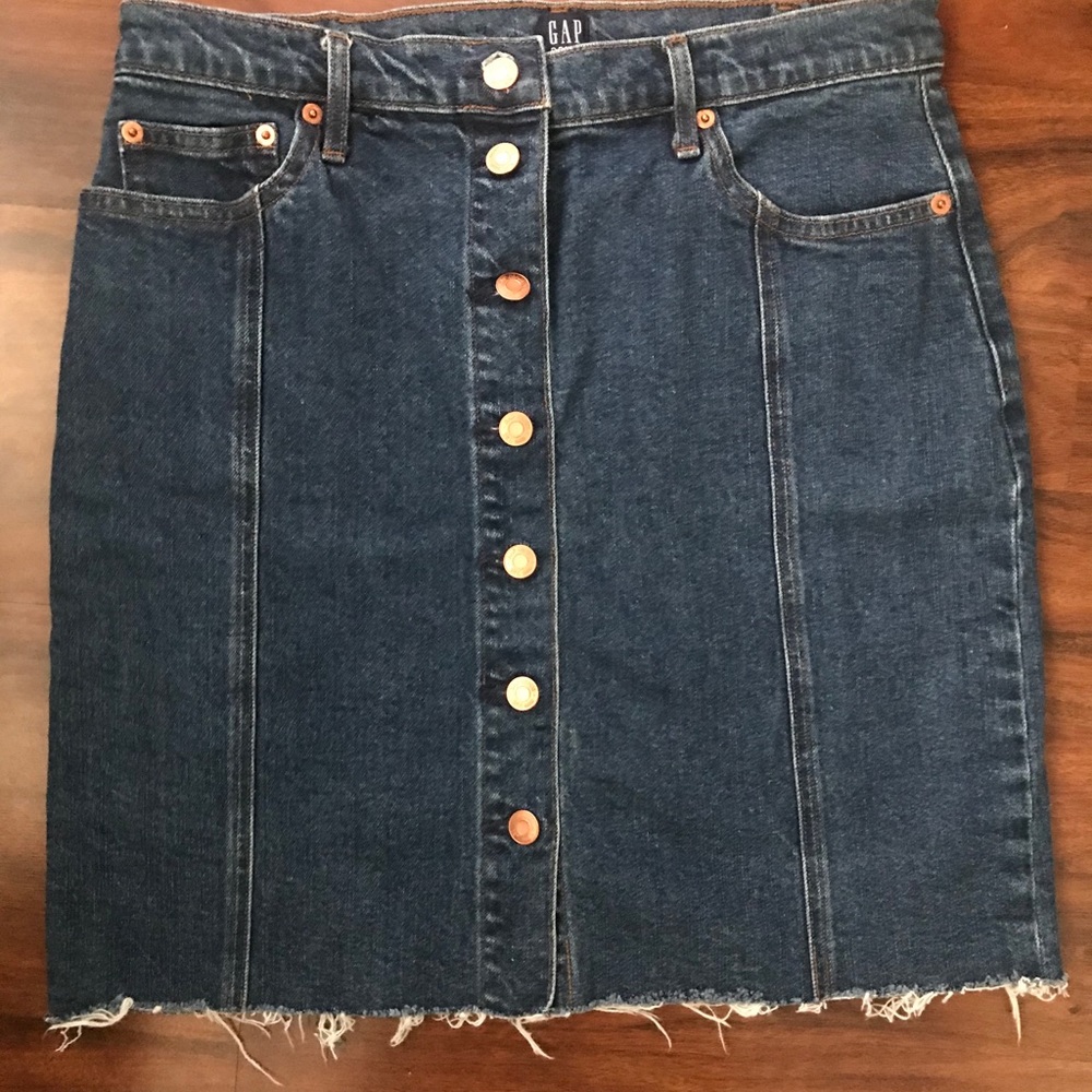 GAP jean skirt